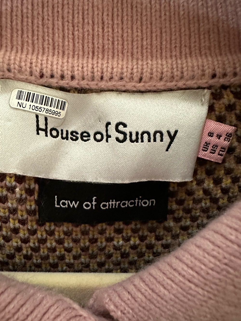 House of Sunny Garden of Eden Tripper Intarsia Cardigan - Picture 5 of 6